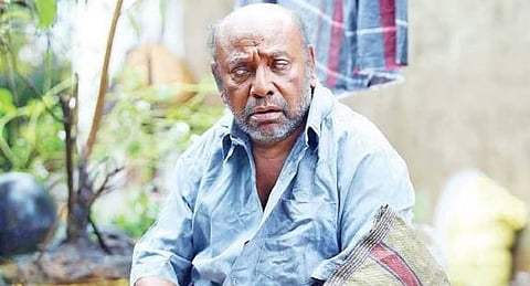 A still from Roopantharam, a 2015 movie in which Kochu Preman essayed Raghvan, the blind hero. (Photo | EPS)