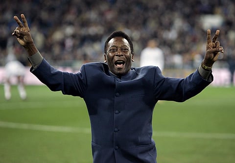 Pele was no stranger to the world of music, having recorded as long ago as 1960. (Photo | AP)