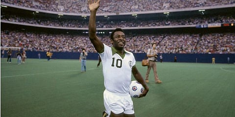 Pele scored a total of 1,283 first-class goals, including 77 for Brazil.  (Photo Courtesy | Facebook@Pele)