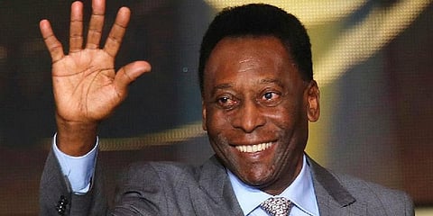 Brazil football legend Pele (File photo | Pele Facebook)