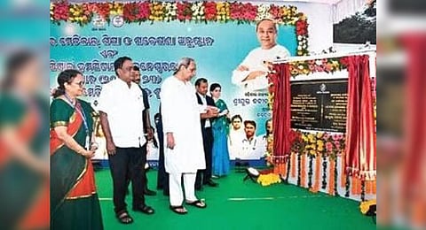 CM Naveen Patnaik inaugurating PGIMER at Capital Hospital | Express
