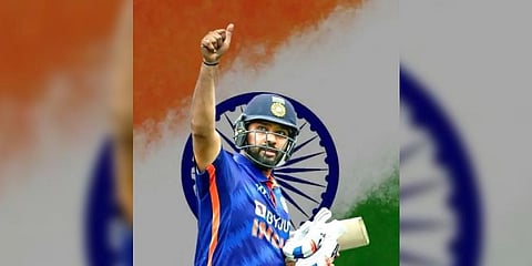 Indian skipper Rohit Sharma (Photo | Rohit Sharma @ Twitter)