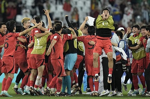 South Korea are one of the three teams from Asia to advance to last 16 of ongoing World Cup
