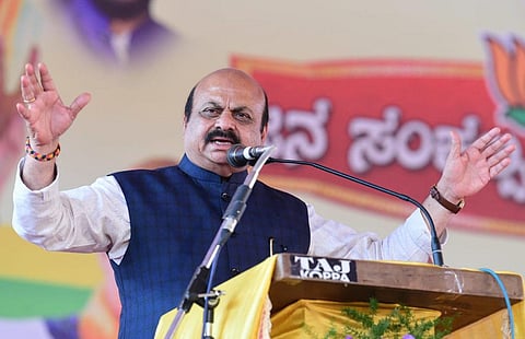 Karnataka CM Basavaraj Bommai. (Photo |Express)