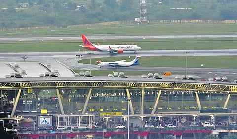 A view of Chennai airport from Trisulam Hills | Ashwin prasath