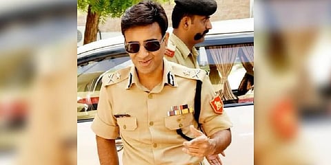 Bihar cadre IPS officer Amit Lodha (Photo | Amit Lodha @ Twitter)