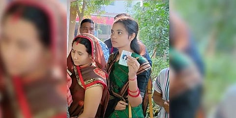 BJD nominee Barsha Singh Bariha