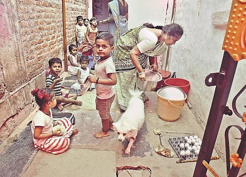 Anganwadi centres across the country lack proper facilities. (File photo | Vinay Madapu, EPS)