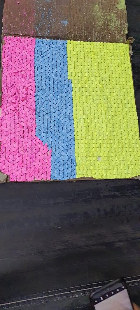 7000 tablets of drug Molly which arrived from Germany seized. (Photo | EPS)