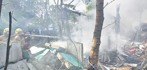 The site of a cracker unit blast at Sattur in Virudhunagar | file photo