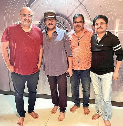 Gurudutt, Ravichandran, N S Rajkumar and Janardhan Maharshi ( File Photo)