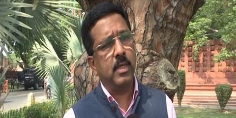 Karnataka Congress MP Syed Nasir Hussain (Photo | ANI)