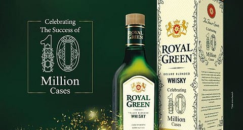 Royal Green whisky breaks record milestone, celebrates 10 million sales