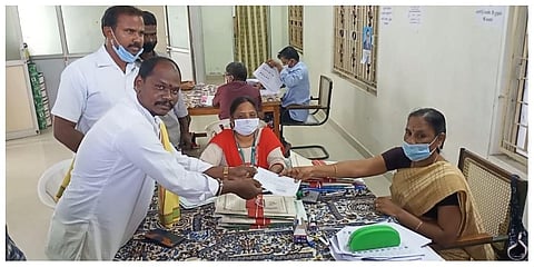 BJP candidate, Sakthi Muneeswaran. (File photo)