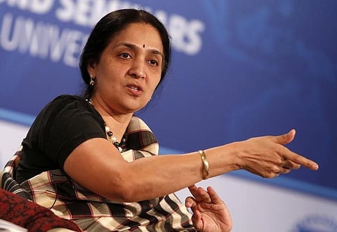 Former MD and CEO of National Stock Exchange Chitra Ramkrishna (File photo)