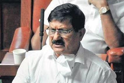 Home Minister Araga Jnanendra in Karnataka Assembly. (File photo)