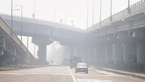 Polluted Delhi air during a winter morning. (File photo)