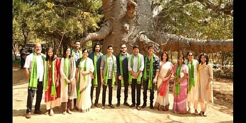 Akkineni Nagarjuna and his family