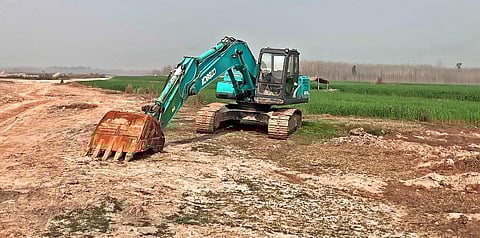Villagers say sand mining came to a standstill after polls were announced. (Photo | EPS)