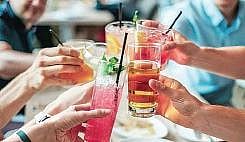 Representational image of drinks.