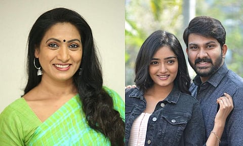 (L-R) Actress Aamani and her niece Hrithika Srinivas.