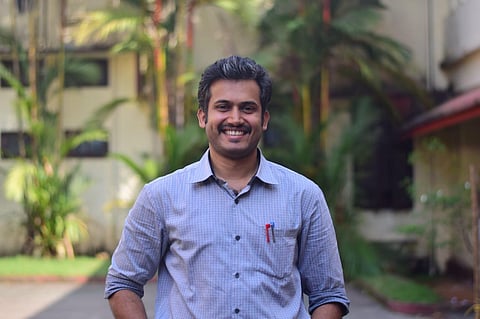 Dr. Kurian John: Trying to bring a smile to the lips of students?