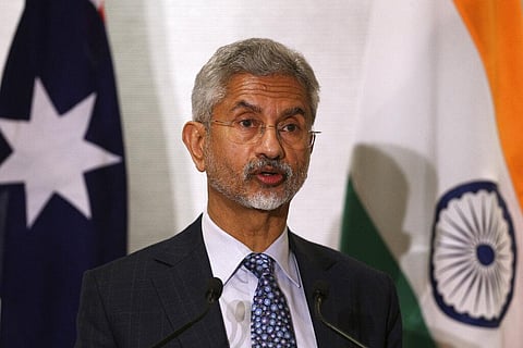 India's Foreign Minister Subrahmanyam Jaishankar. (Photo | AP)