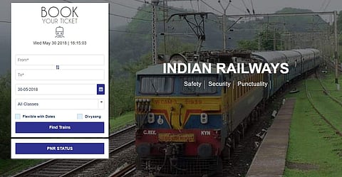 IRCTC (Representational Image)