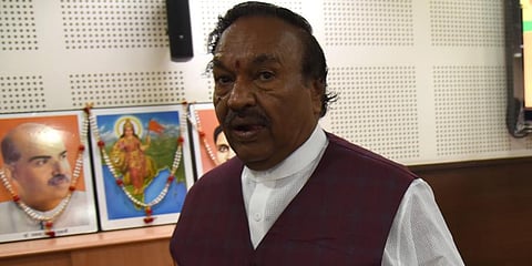 Karnataka Rural Development Minister KS Eshwarappa (Photo | EPS)