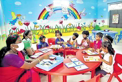 Schools reopened, kids need to learn to converse again