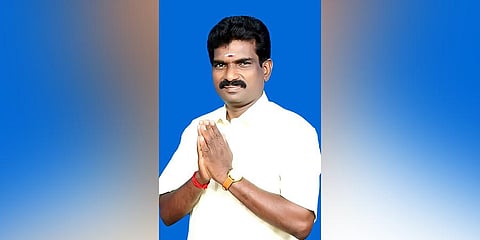 TM Thaniyarasu was not a councillor when his quick thinking saved many lives minutes ahead of a building collapse in Chennai late last year. (Photo | Special Arrangement)
