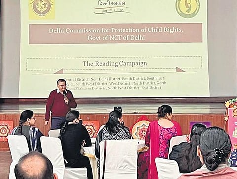 Principal advisor Shailendra Sharma during a session (Photo | Twitter)