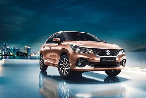 Indian automobile manufacturer Maruti Suzuki on Wednesday launched the facelift of premium hatchback Baleno.