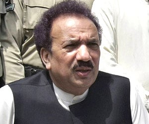 Former Pakistani interior minister Rehman Malik (File photo| AP)