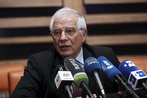 EU's Borrell urges Israel allies to stop sending weapons