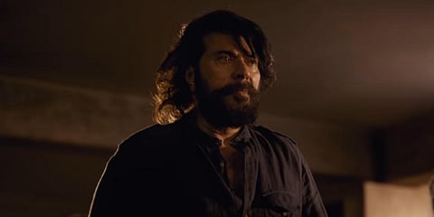 Mammotty in 'Bheeshma Parvam' (Photo | YouTube screengrab)