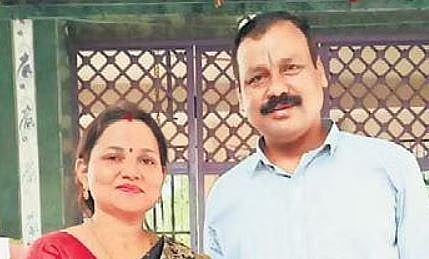 Parents Trilochan Swain and Bijaylaxmi | Express