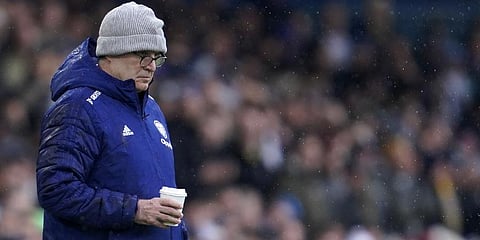 Leeds United's head coach Marcelo Bielsa.(Photo | AP)