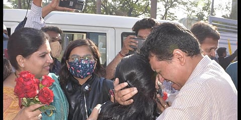 Gujarati students evacuated from Ukraine reuinted with their families.