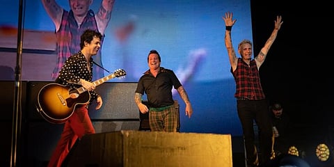 American rock band Green Day. (Photo | Instagram)