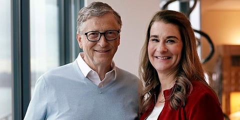 Bill Gates and Melinda French Gates pose together in Kirkland, Wash. (File Photo | AP)