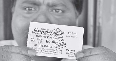 Movie ticket image used for representational purpose. (File photo)