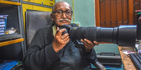 Eminent Odia ornithologist and Sanakhemundi royal scion Uday Narayan Dev. (Photo| EPS)