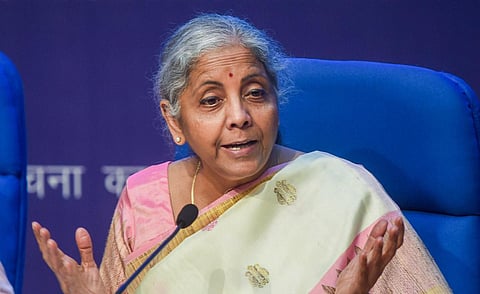 Union Finance Minister Nirmala Sitharaman  (Photo | PTI)