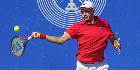 Kamil Majchrzak knocked out second seed Lorenzo Musetti out of the Tata Open Maharashtra. (Photo | Tata Open Maharashtra Twitter)