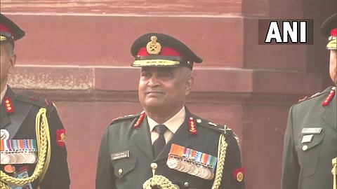 Lt Gen Manoj Pande (Photo | Twitter/ANI)