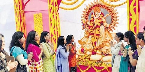 Saraswati Puja in West Bengal. Image used for representational purpose only.  (File photo)