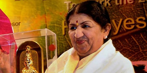 Melody queen Lata Mangeshkar (Photo | PTI)