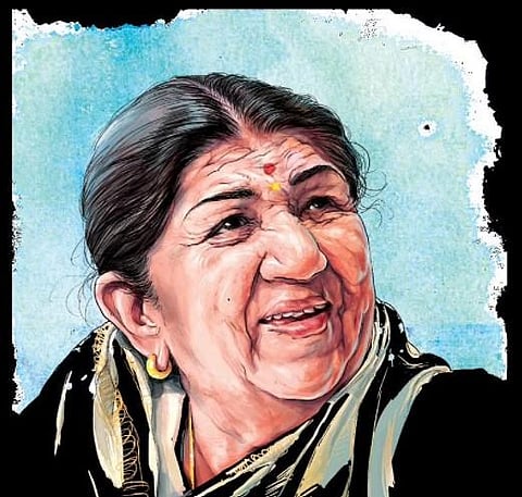 Lata Mangeshkar. (Soumyadip sinha)