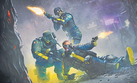 A still from ‘Tom Clancy’s Rainbow Six Extraction’